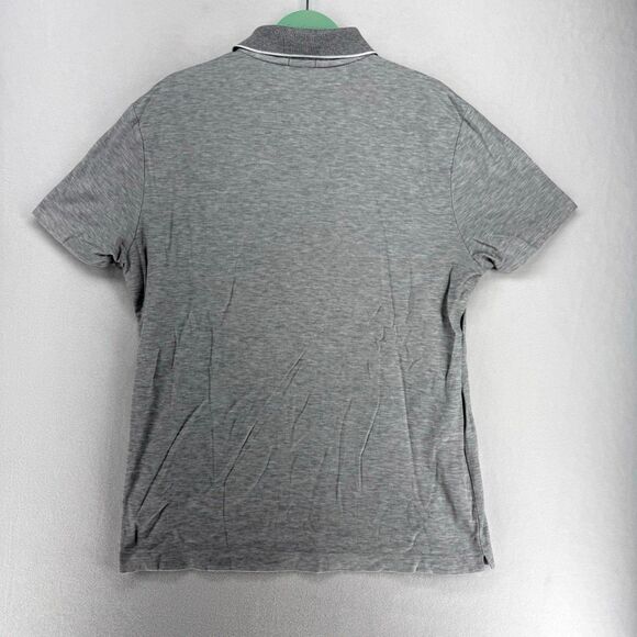 Hugo Boss Regular Fit 100% Cotton Gray Polo Mens Size L‎ - Picture 2 of 10